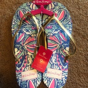 New Lilly Pulitzer for Target Flip Flops